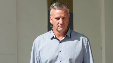William Carberry leaving Wollongong courthouse on May 1. Picture by ACM