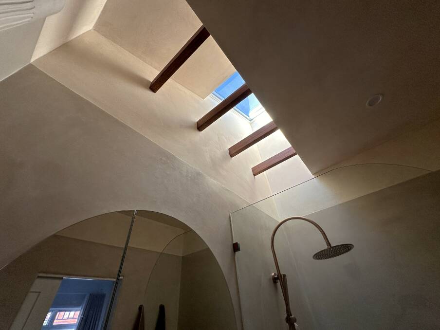 A skylight inside the home. Picture supplied
